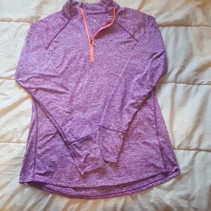 Tangerine workout sweater